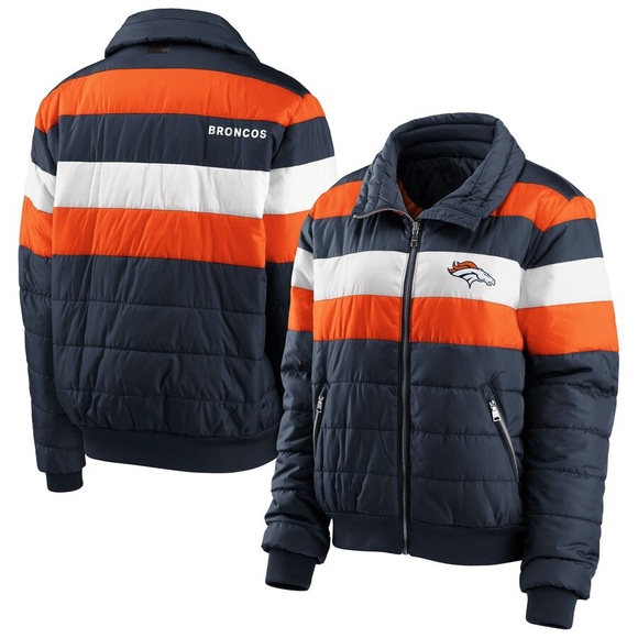Broncos Full-Zip Puffer Jacket - Picture 1 of 3